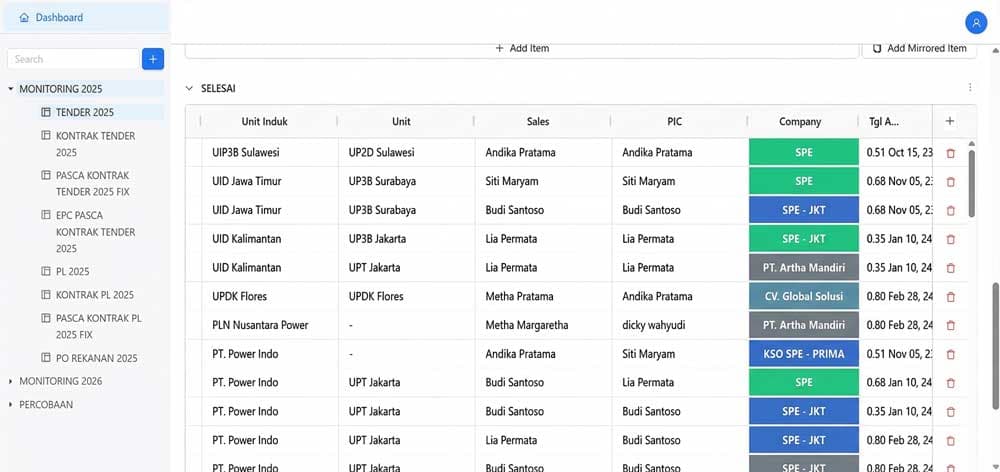 Project Management App
